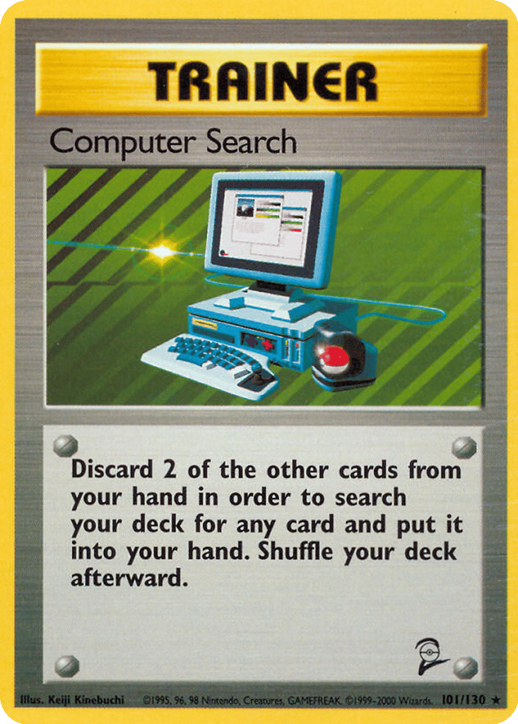 Computer Search card