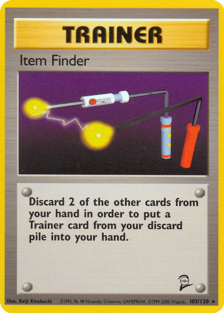 Item Finder card