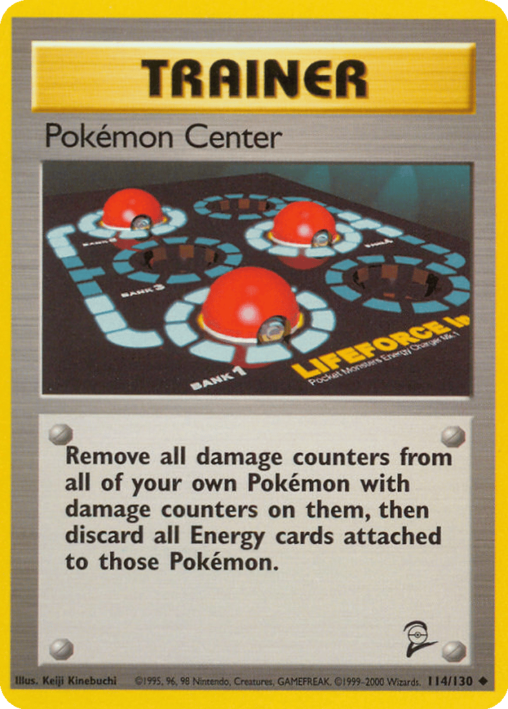 Pokémon Center card