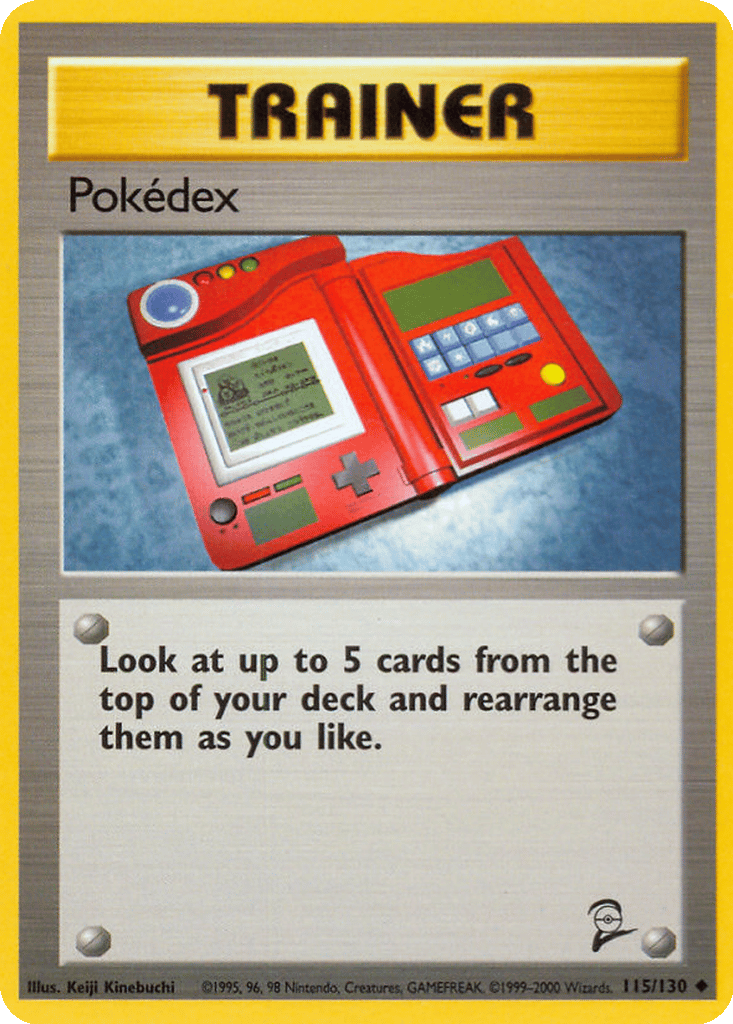 Pokédex card