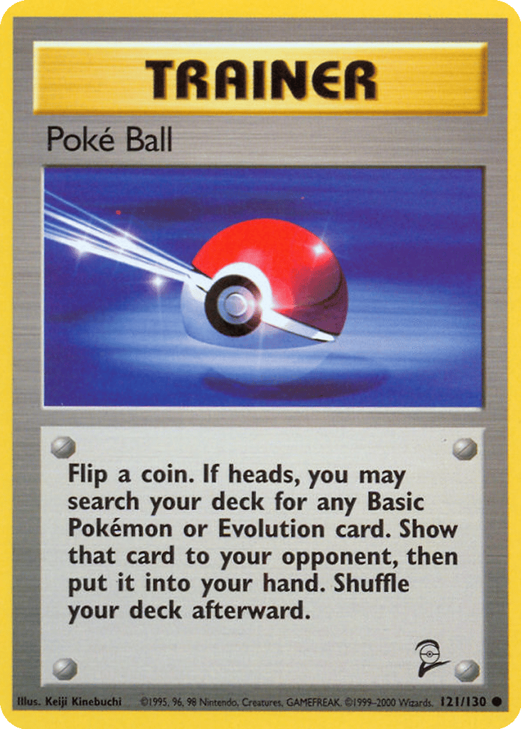 Poké Ball card