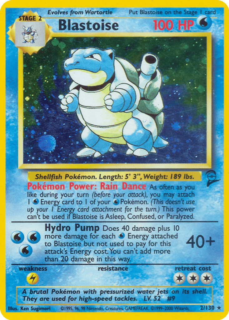 Blastoise card