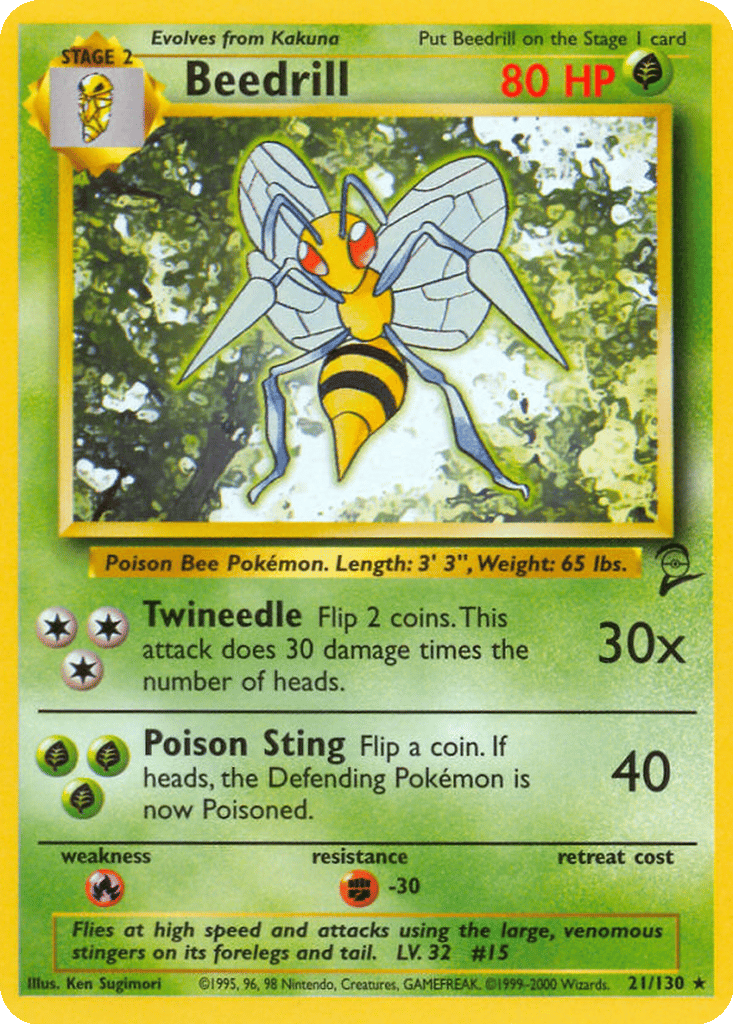 Beedrill card