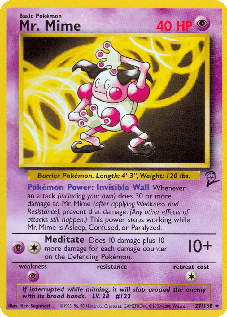 Mr. Mime card