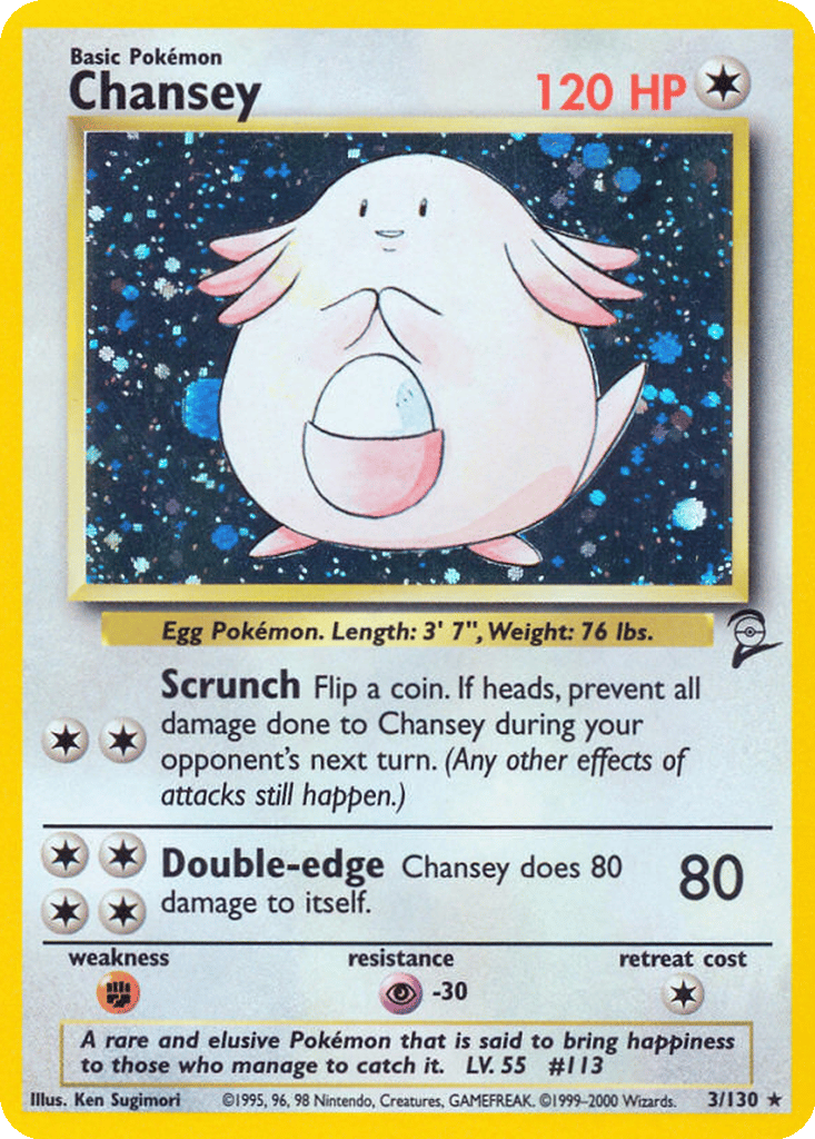 Chansey card