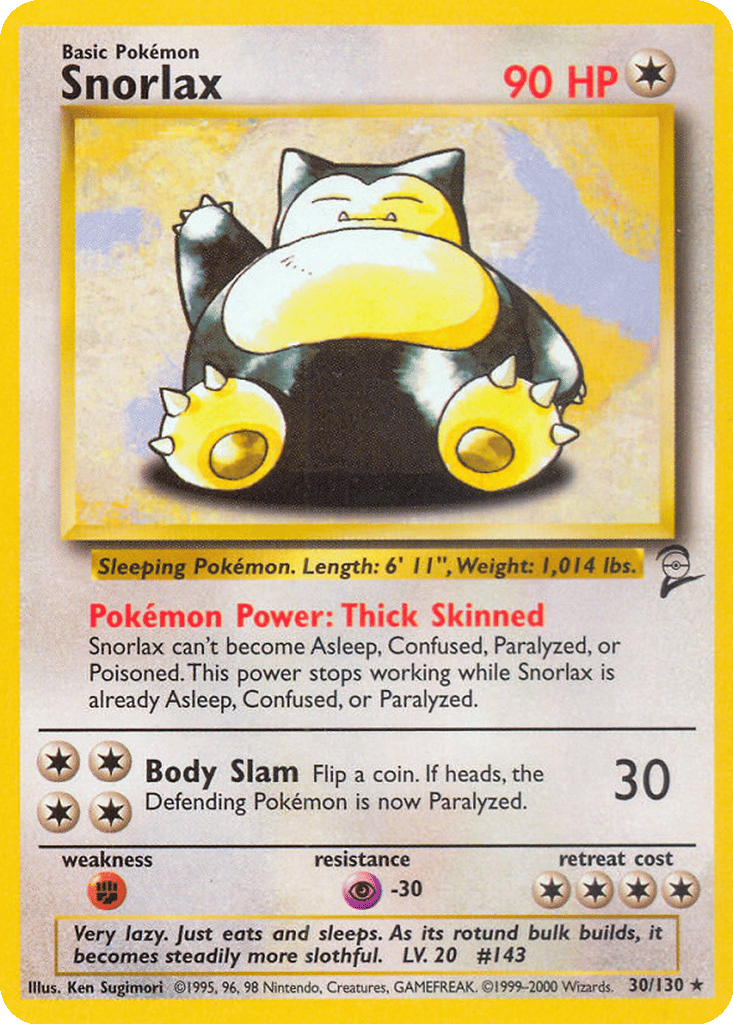 Snorlax card