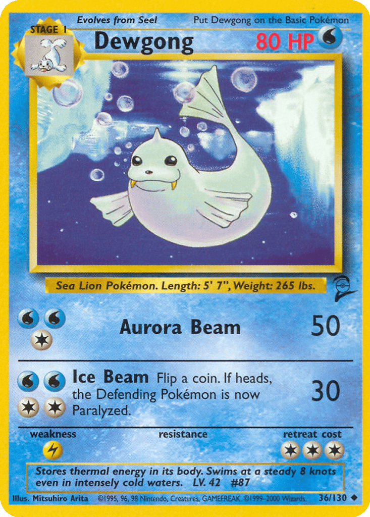 Dewgong card