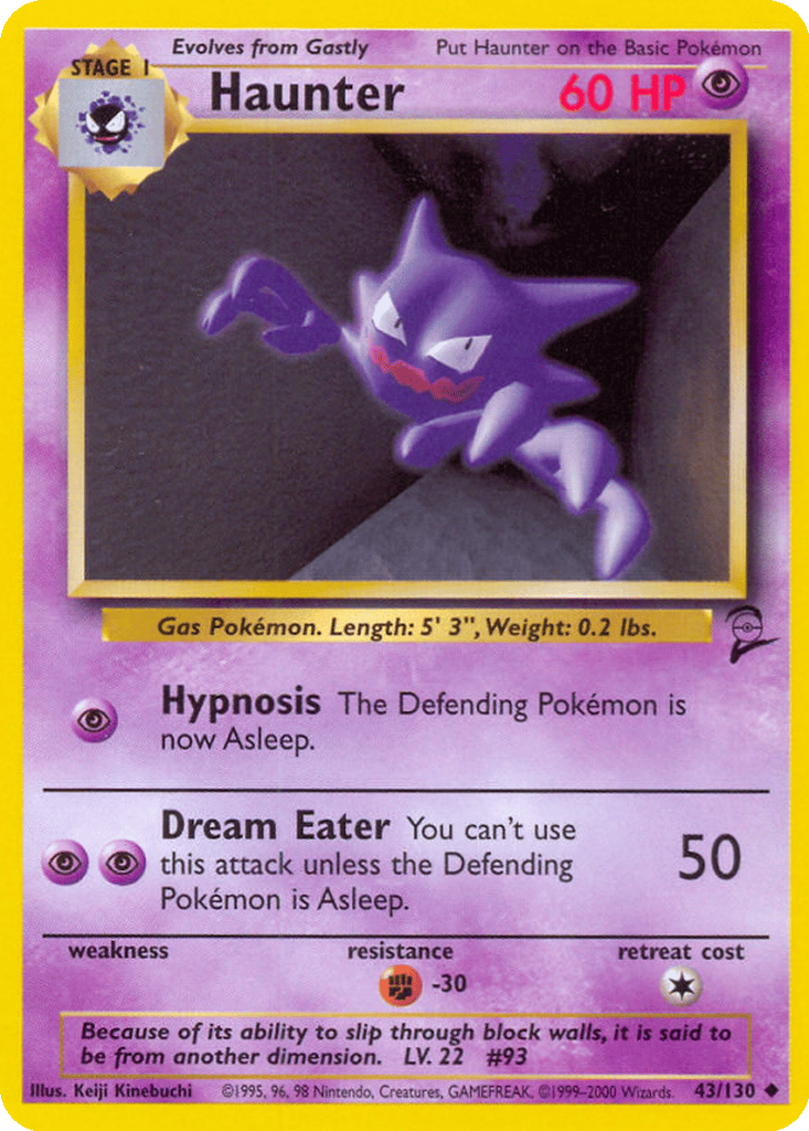 Haunter card