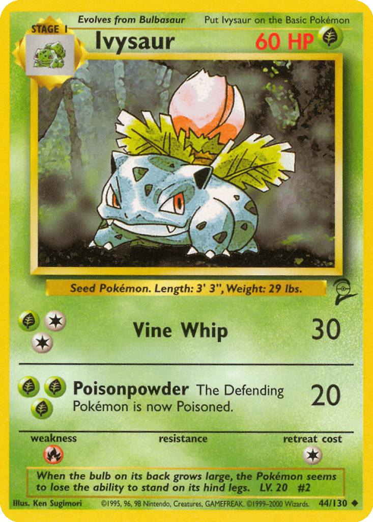 Ivysaur card