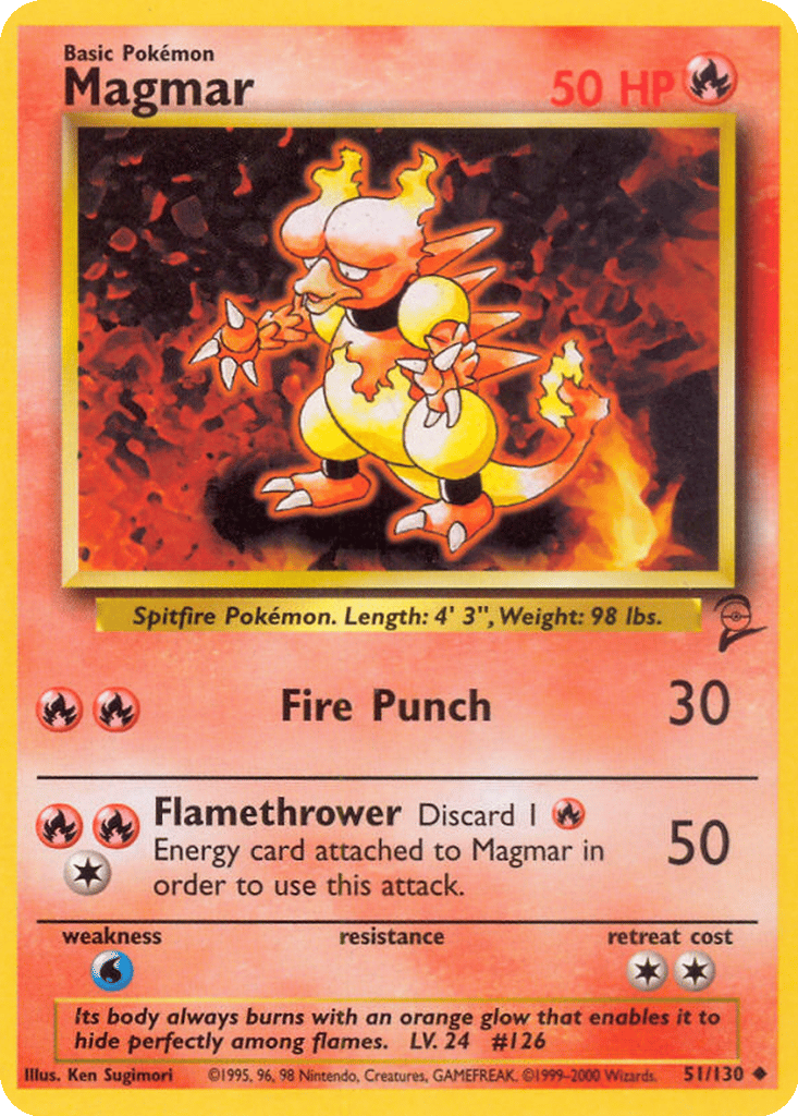 Magmar card