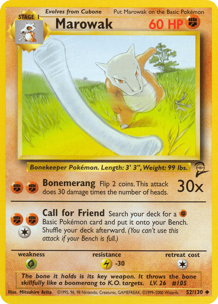 Marowak card