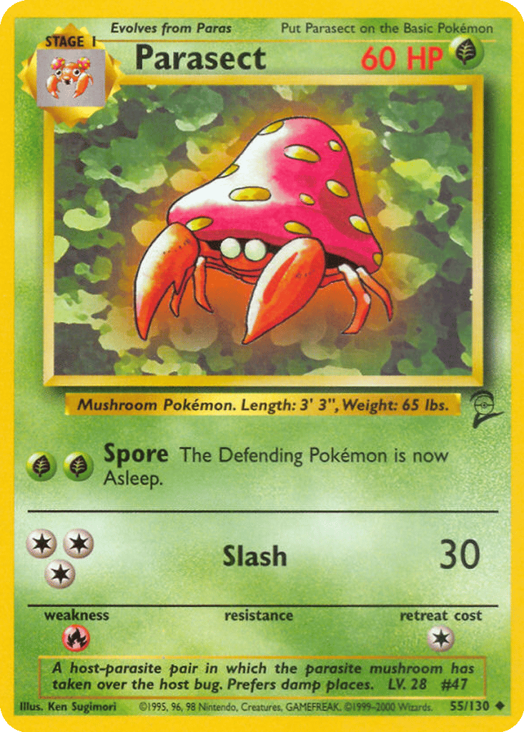 Parasect card
