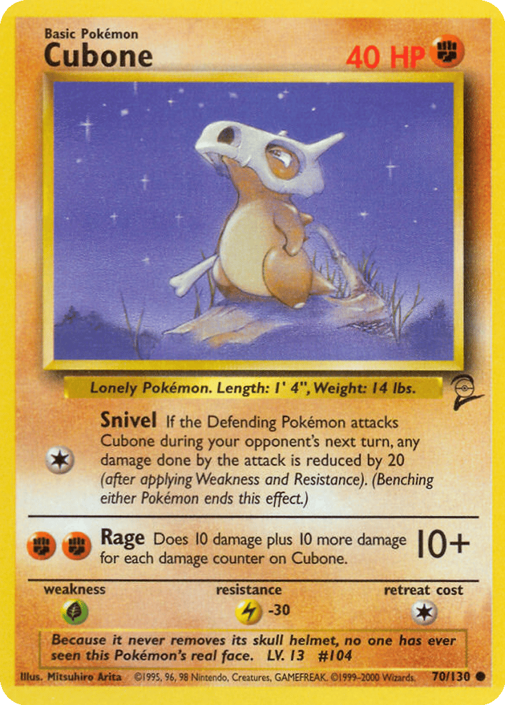 Cubone card
