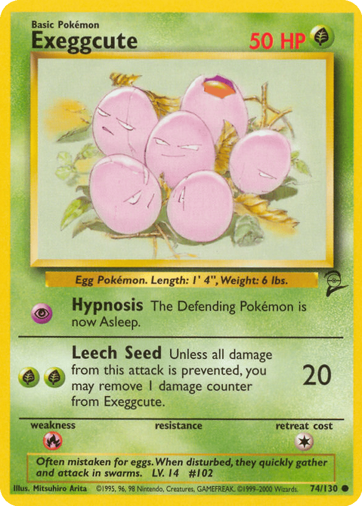 Exeggcute card