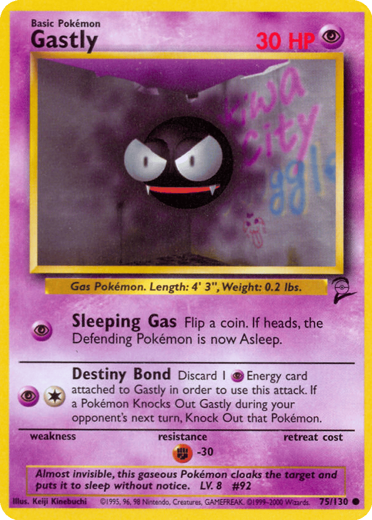 Gastly card