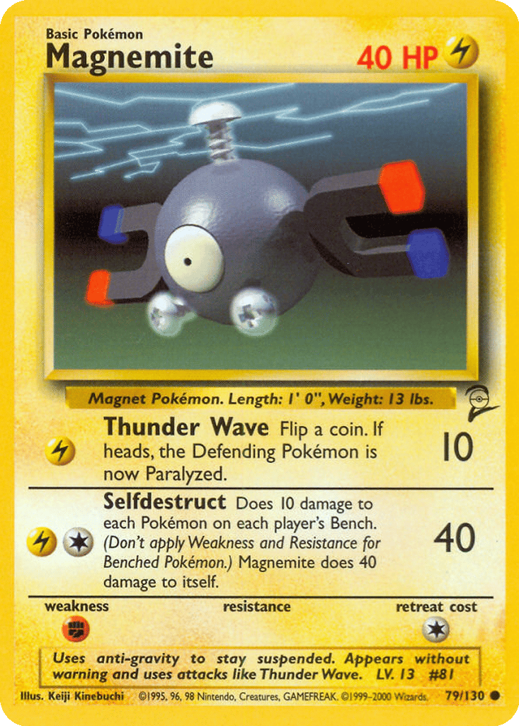 Magnemite card