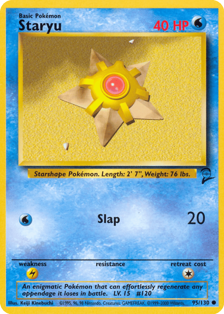 Staryu card