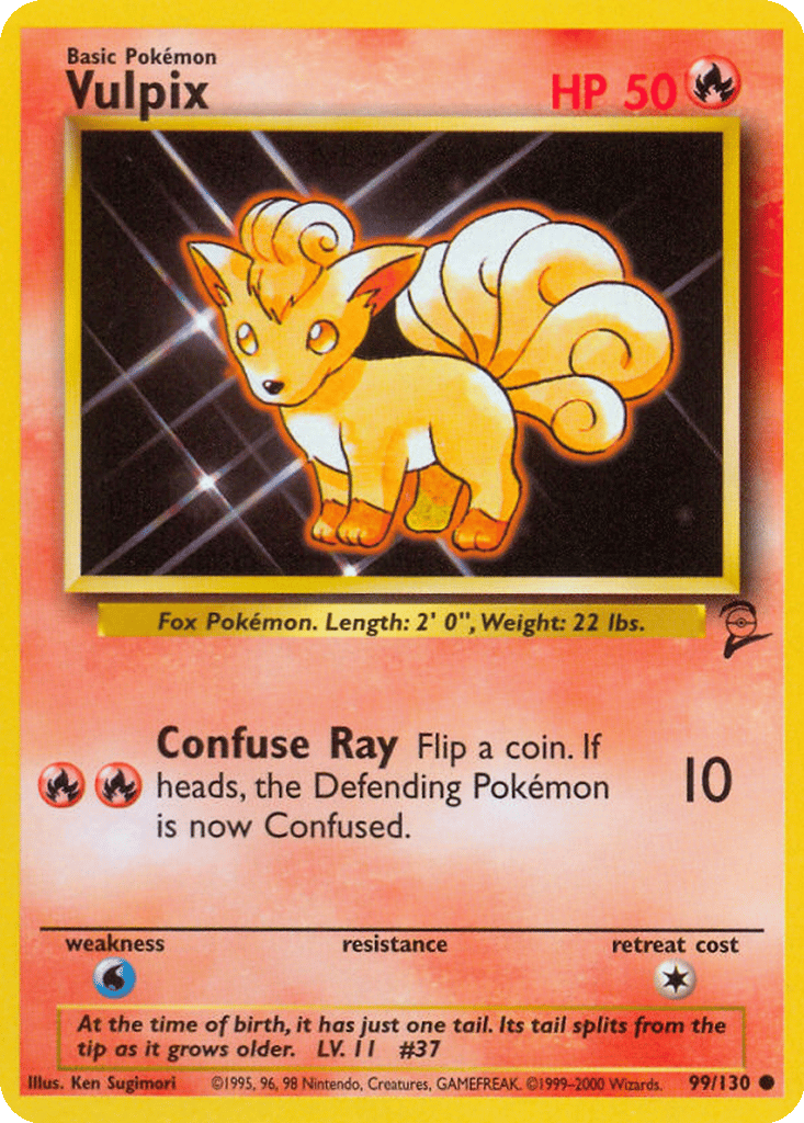 Vulpix card