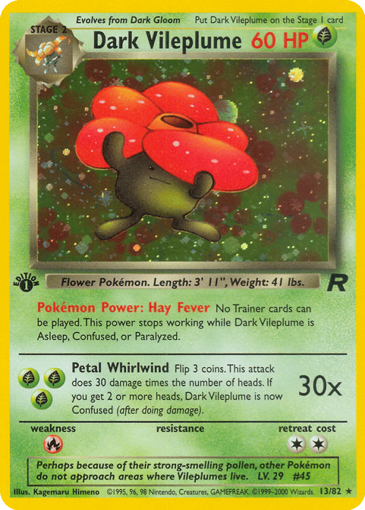 Dark Vileplume card