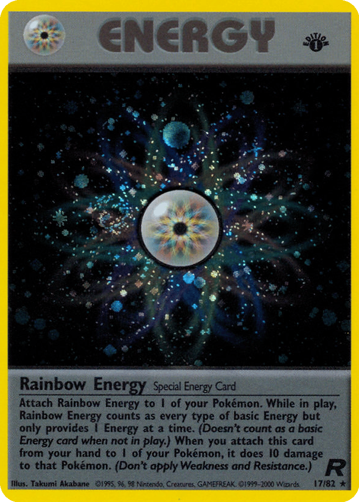 Rainbow Energy card