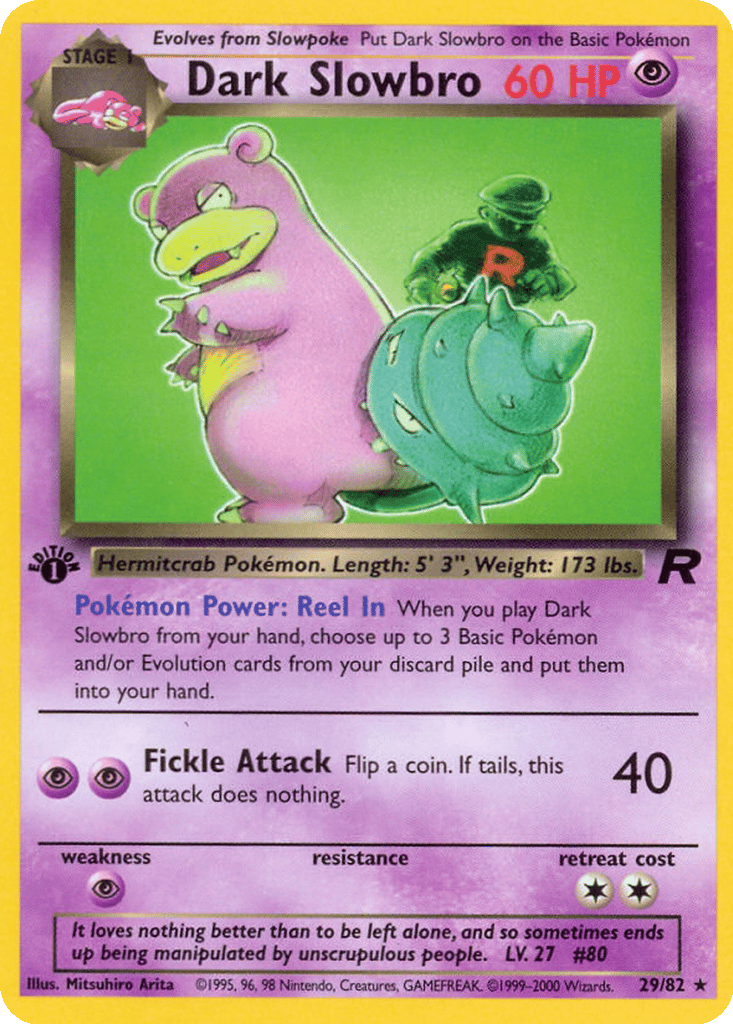 Dark Slowbro card
