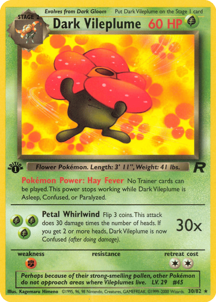 Dark Vileplume card