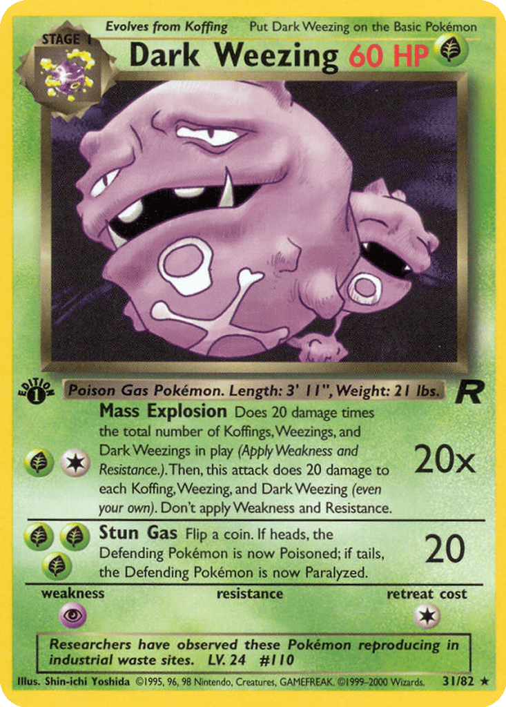 Dark Weezing card