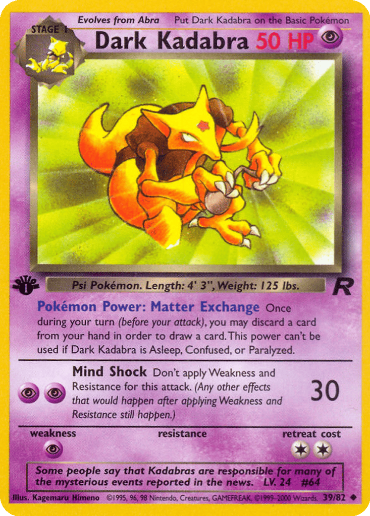 Dark Kadabra card