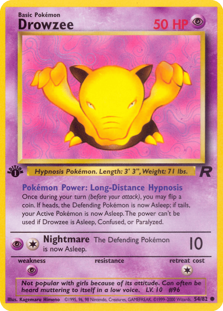 Drowzee card