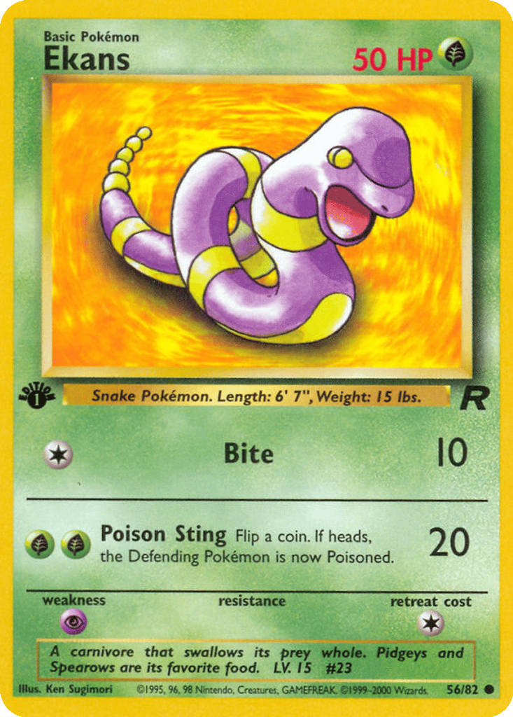 Ekans card