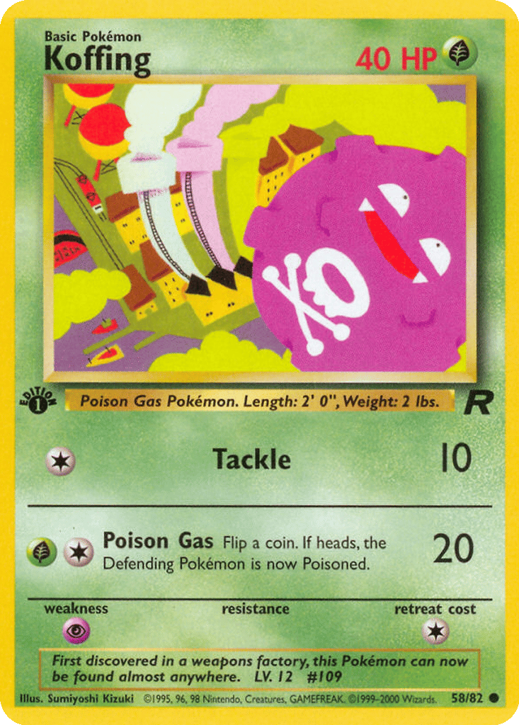 Koffing card