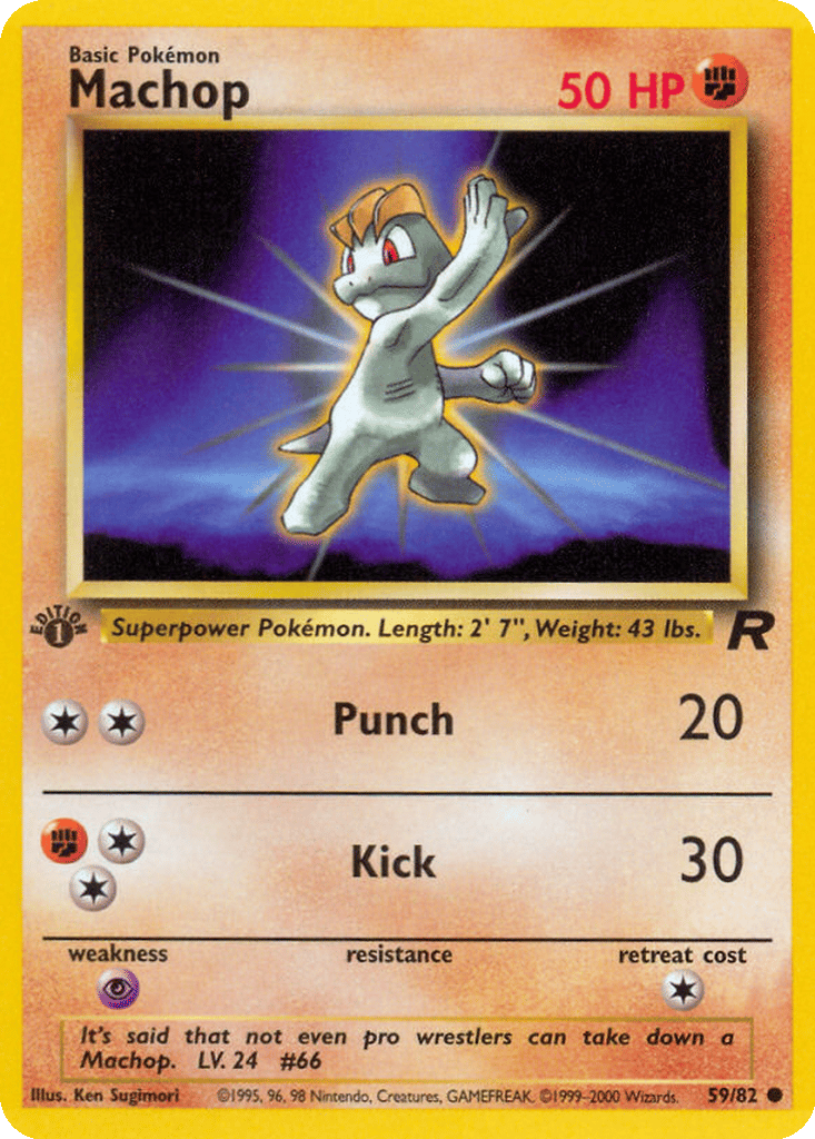 Machop card