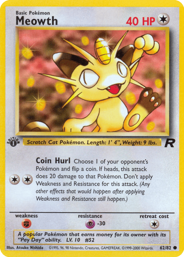 Meowth card