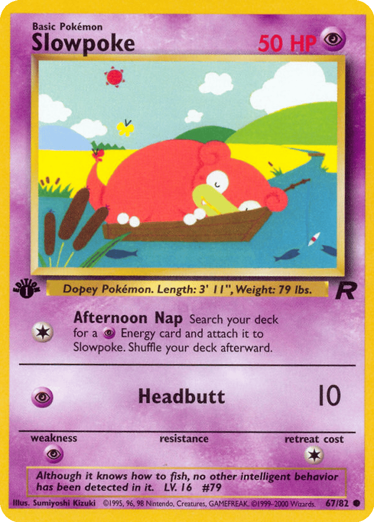 Slowpoke card