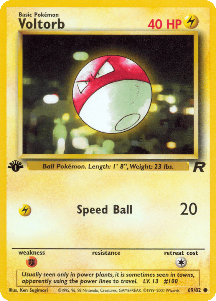 Voltorb card