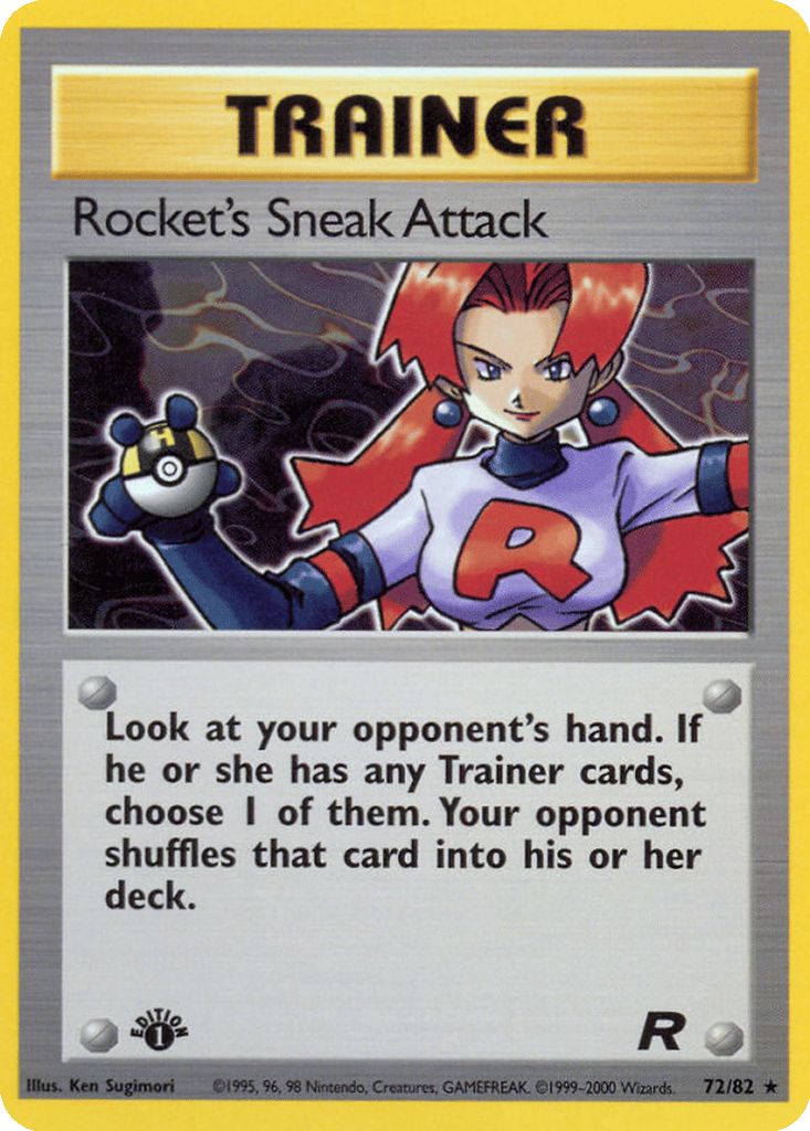 Rocket's Sneak Attack card