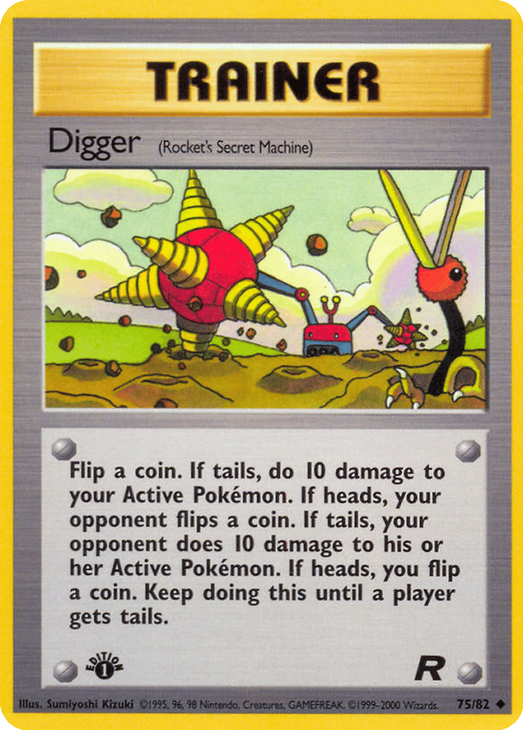 Digger card