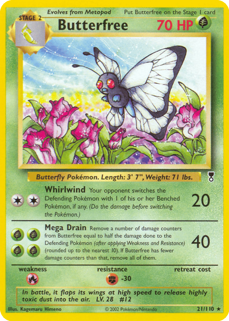 Butterfree card