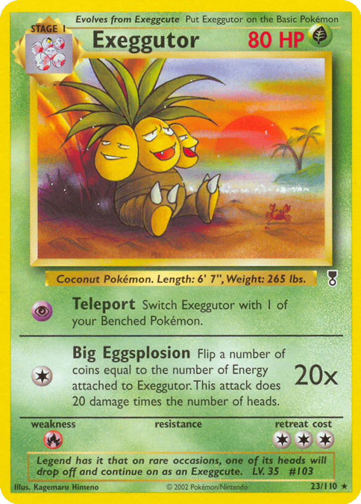 Exeggutor card