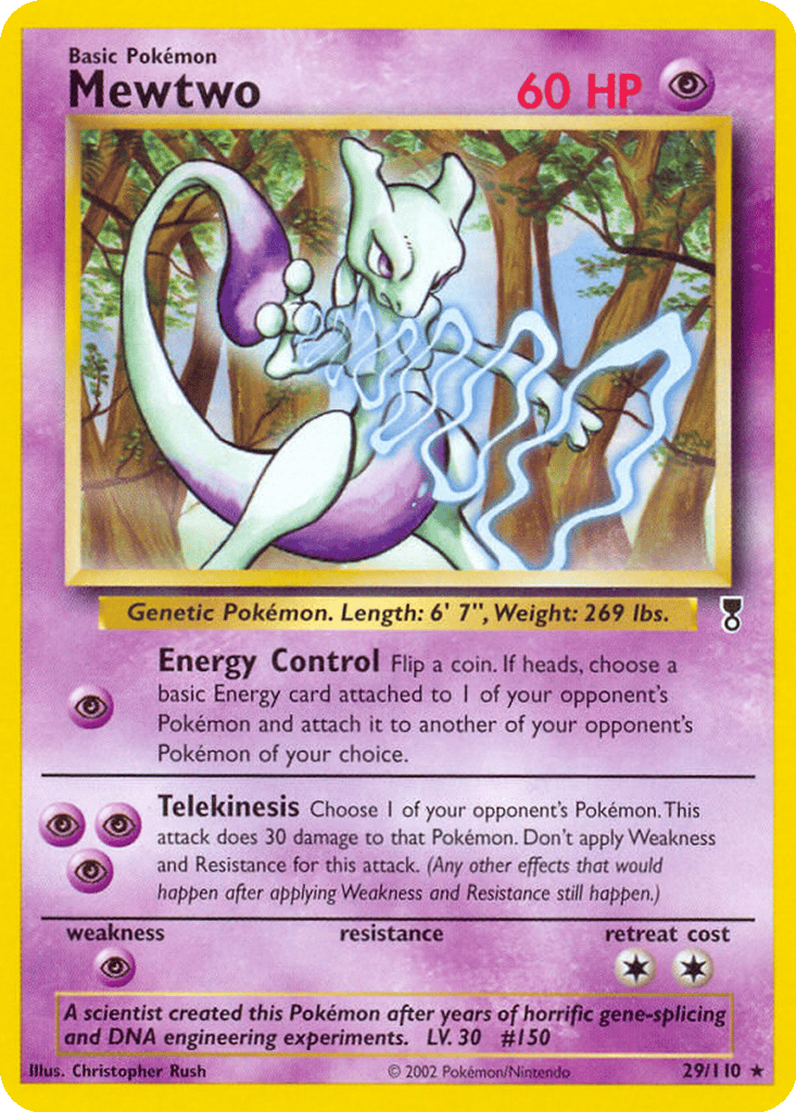 Mewtwo card
