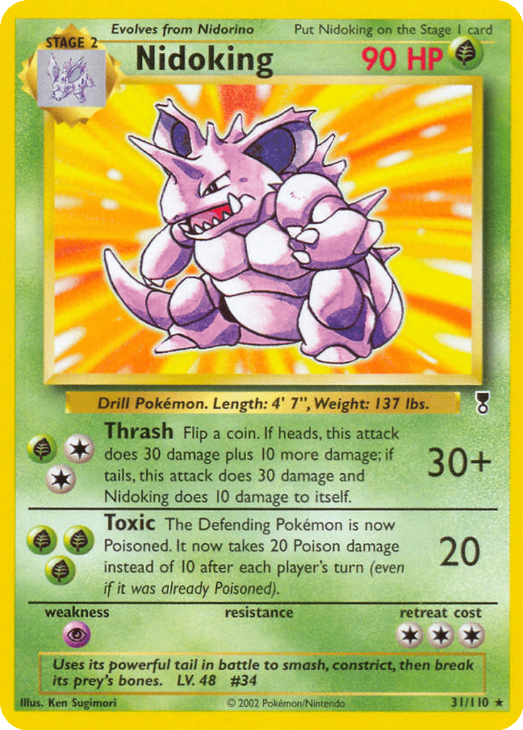 Nidoking card