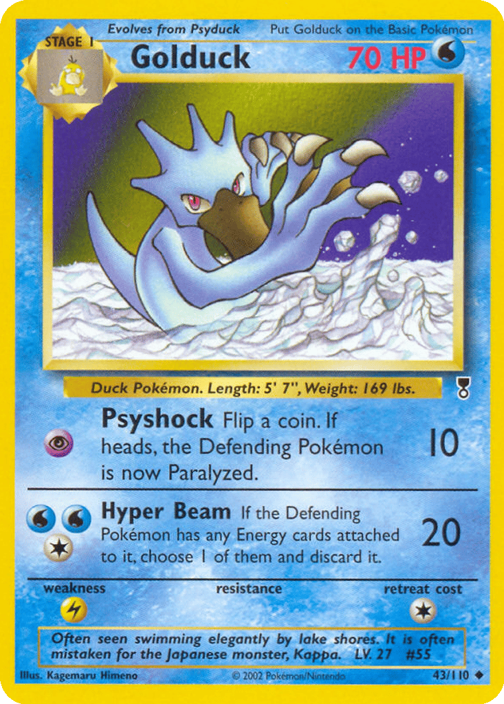 Golduck card