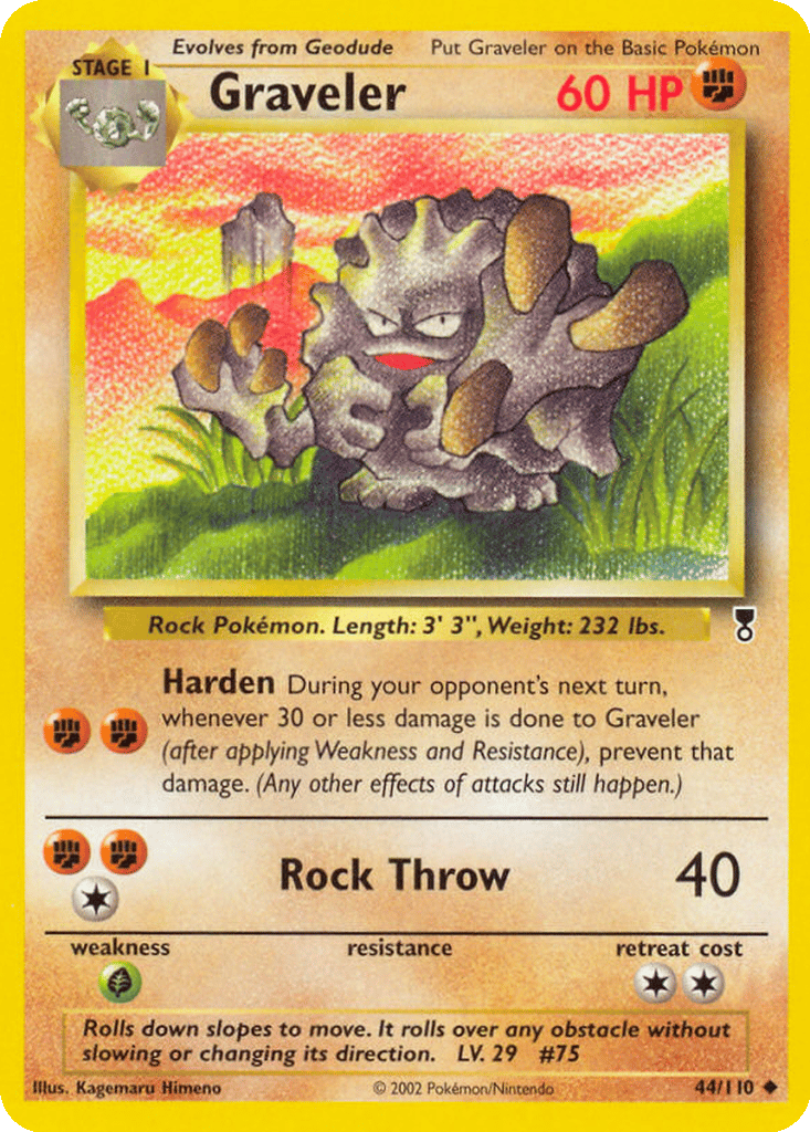 Graveler card