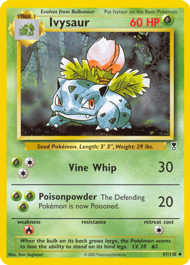 Ivysaur card