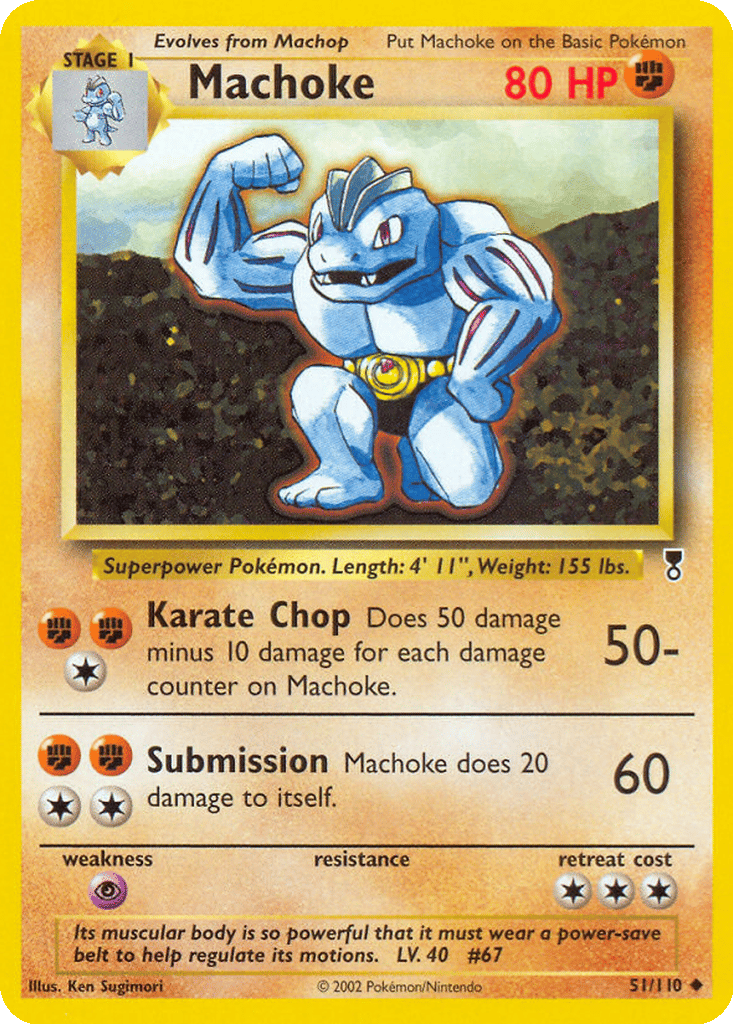 Machoke card