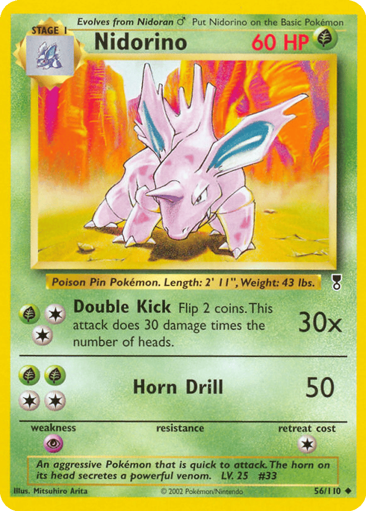 Nidorino card