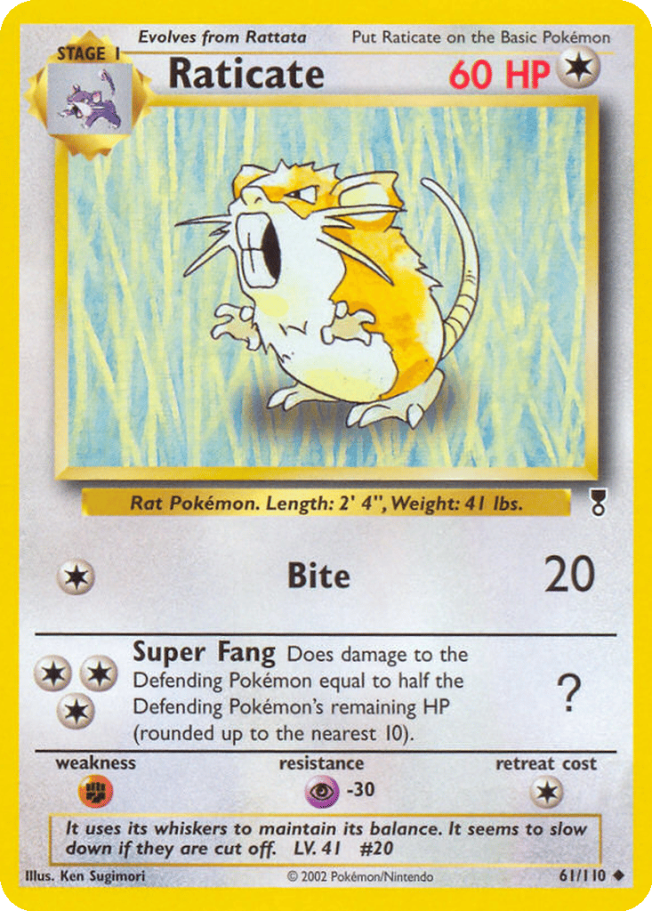 Raticate card