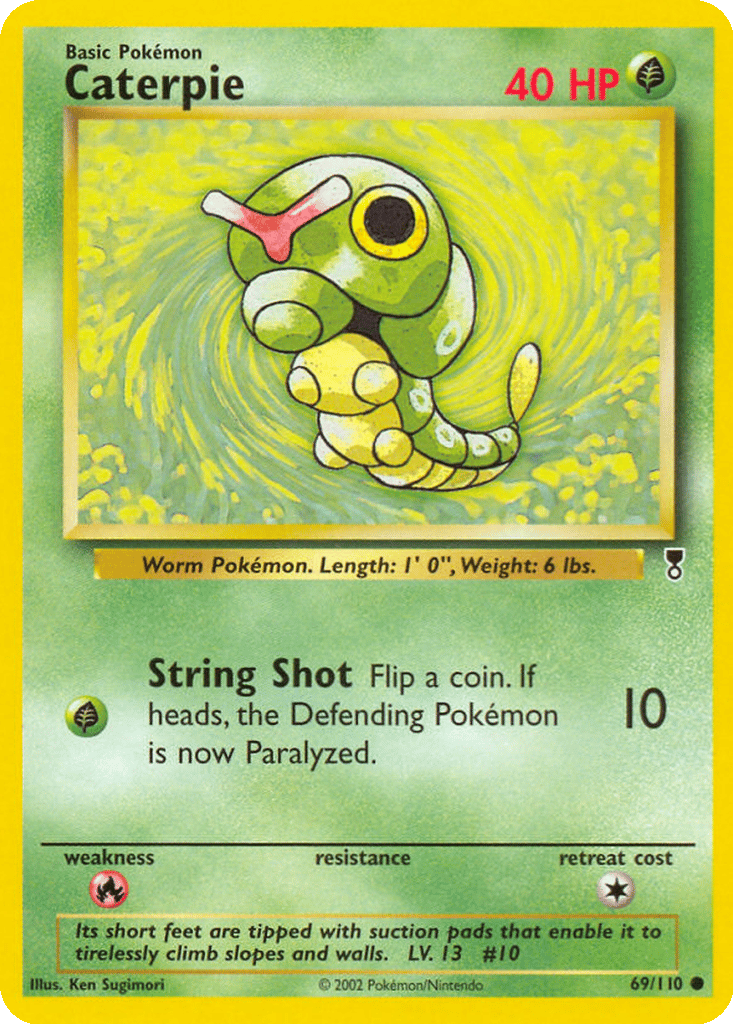 Caterpie card