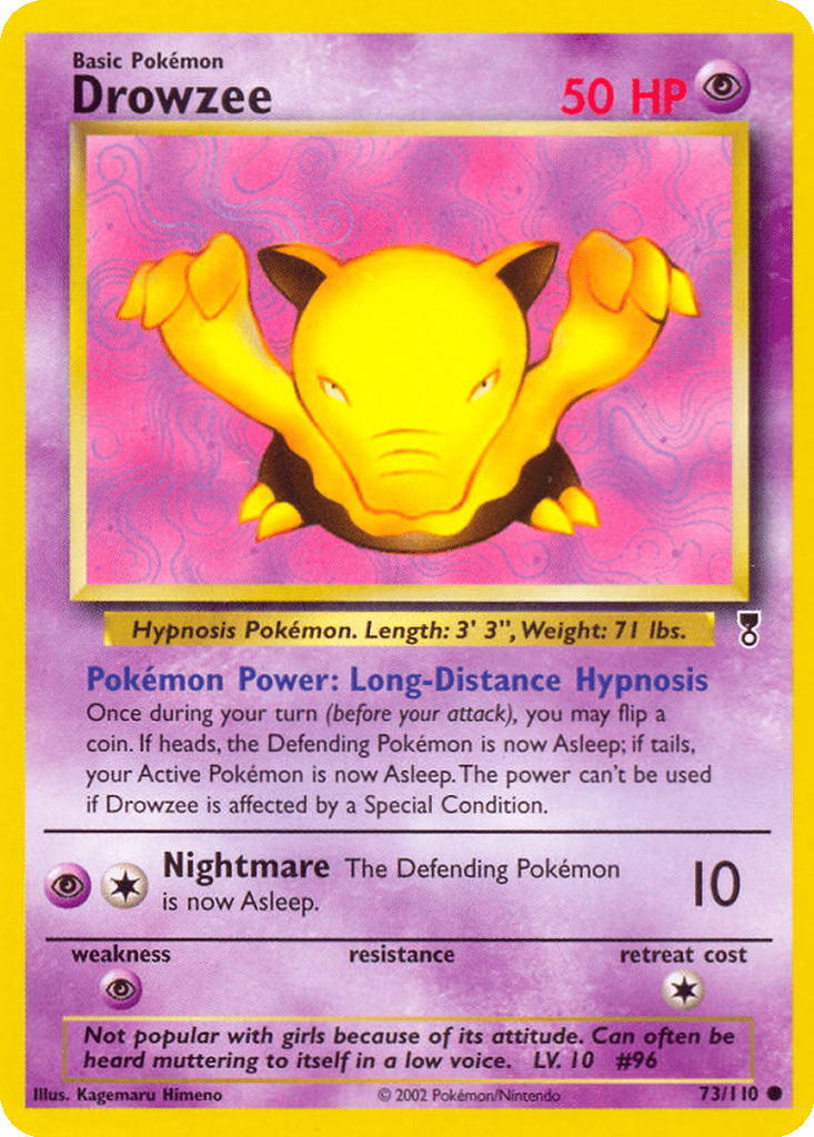 Drowzee card