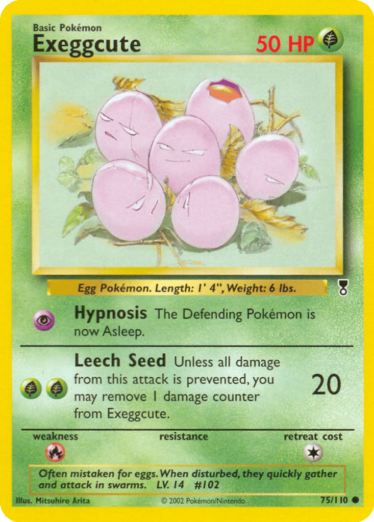 Exeggcute card